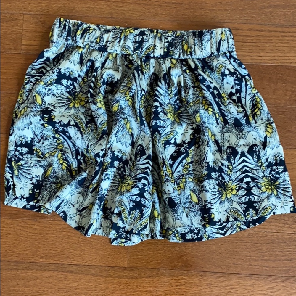 French silk shorts